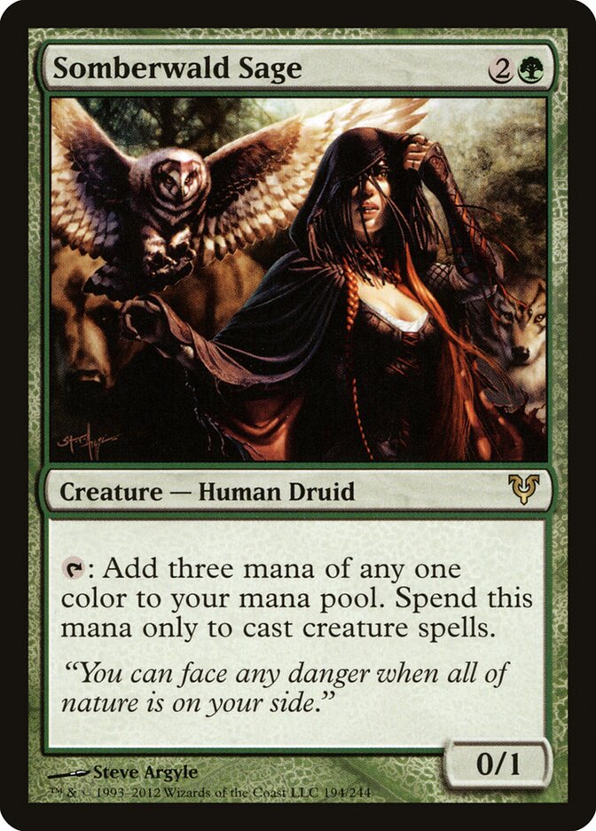 Sábio de Somberwald / Somberwald Sage - Magic: The Gathering - MoxLand