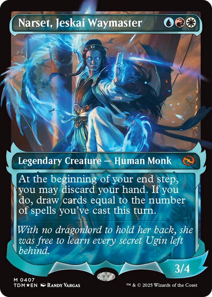Narset, Mestra dos Caminhos Jeskai / Narset, Jeskai Waymaster - Magic: The Gathering - MoxLand