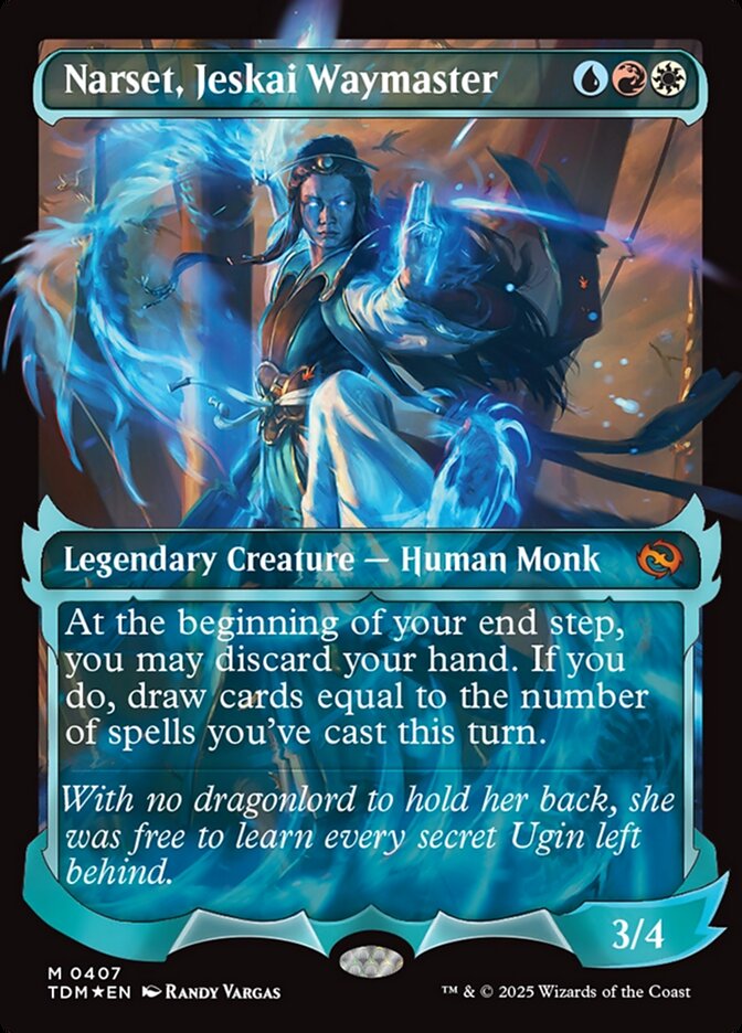 Narset, Mestra dos Caminhos Jeskai / Narset, Jeskai Waymaster - Magic: The Gathering - MoxLand