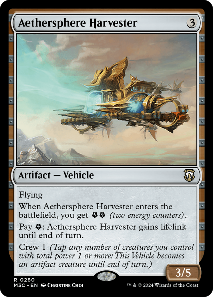 Segadeira da Eteresfera / Aethersphere Harvester - Magic: The Gathering - MoxLand