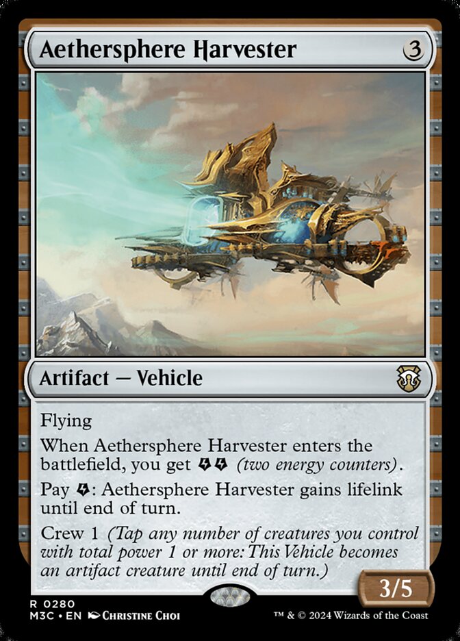 Segadeira da Eteresfera / Aethersphere Harvester - Magic: The Gathering - MoxLand
