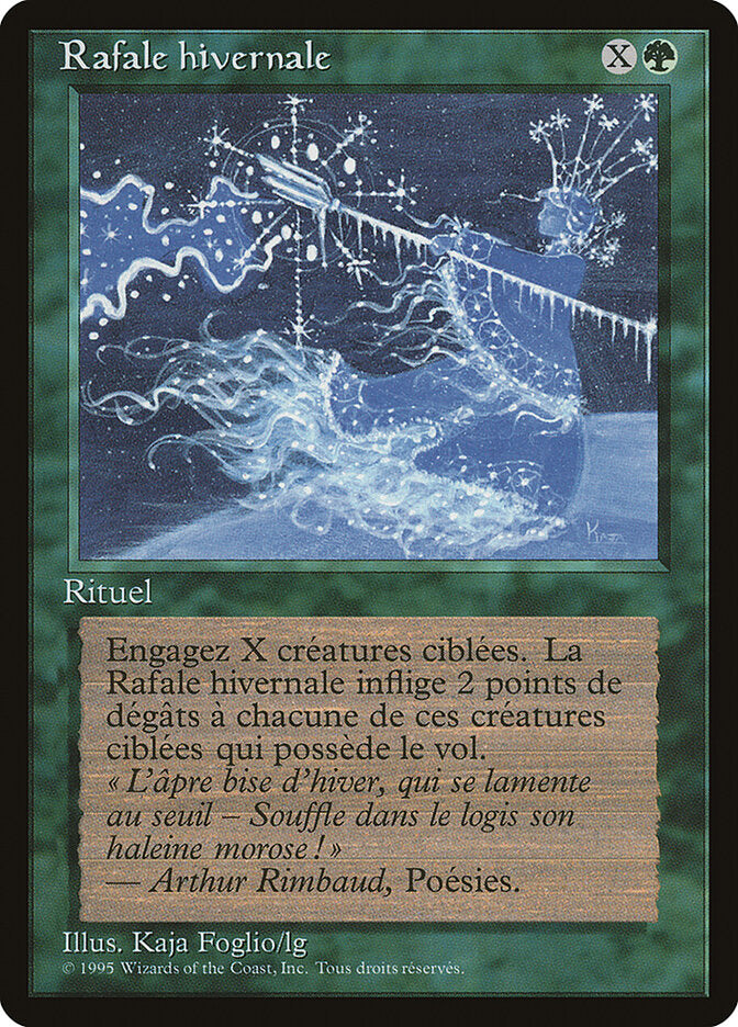 Maldição de Inverno / Winter Blast - Magic: The Gathering - MoxLand