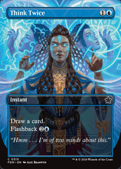 Pensar Duas Vezes / Think Twice - Magic: The Gathering - MoxLand