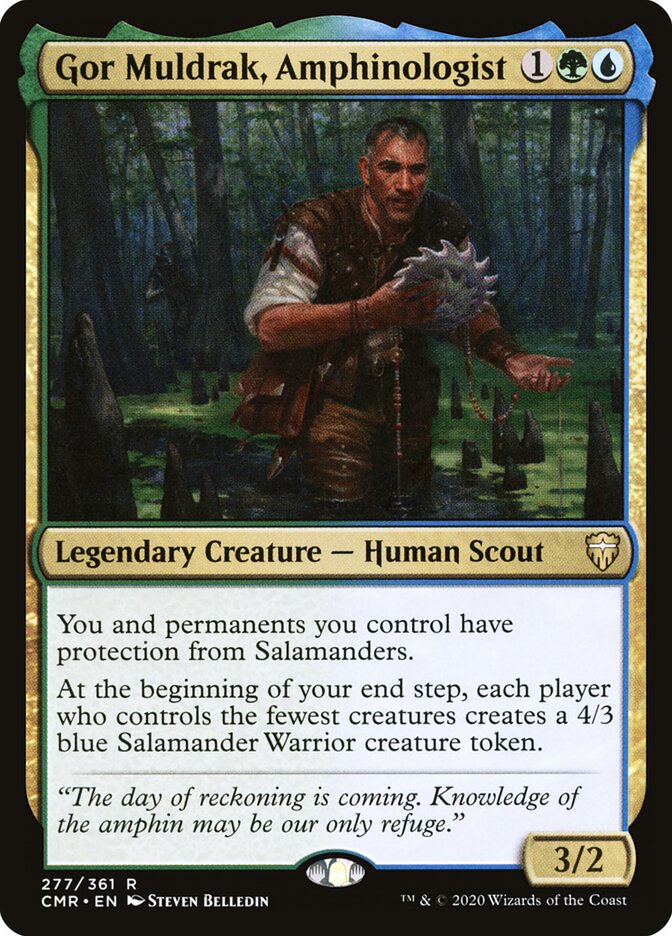 Gor Muldrak, Amphinólogo / Gor Muldrak, Amphinologist - Magic: The Gathering - MoxLand