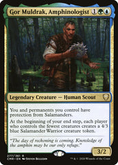 Gor Muldrak, Amphinólogo / Gor Muldrak, Amphinologist - Magic: The Gathering - MoxLand
