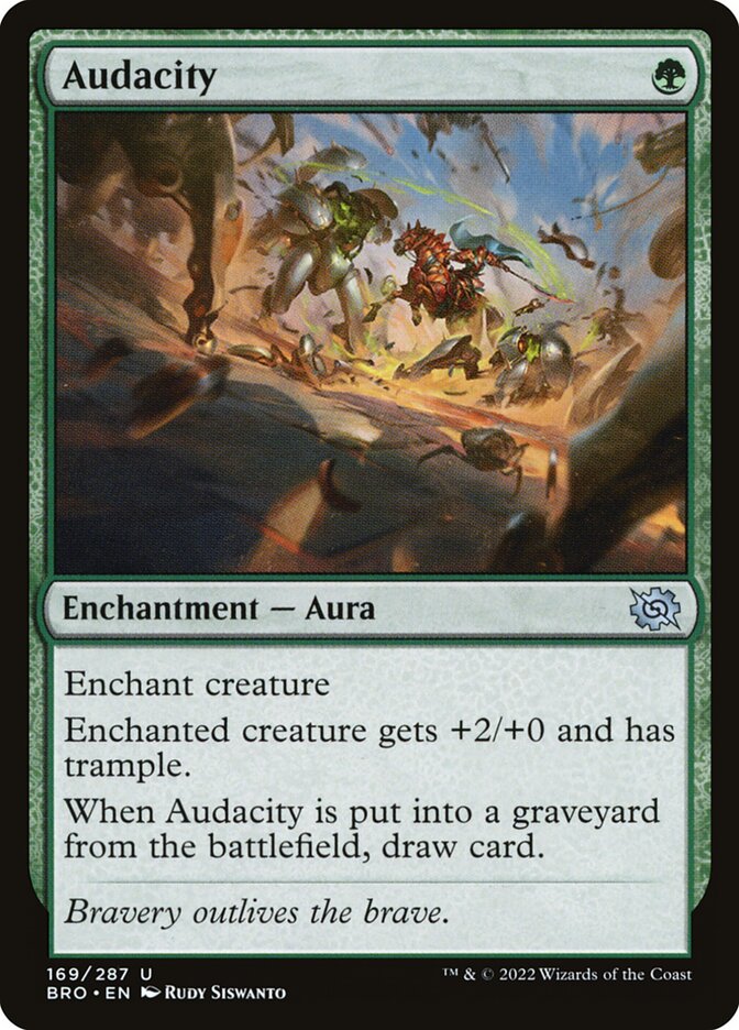 Audácia / Audacity - Magic: The Gathering - MoxLand
