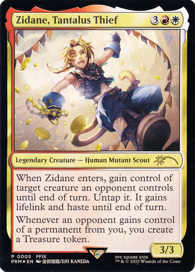 Zidane, Tantalus Thief - Magic: The Gathering - MoxLand