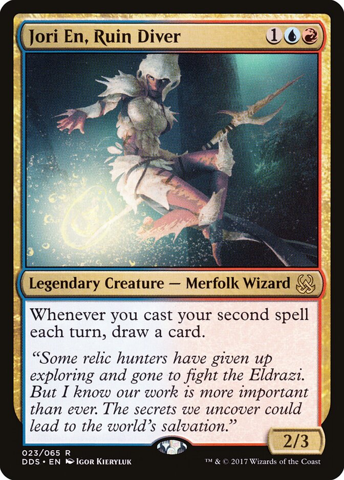 Jori En, Mergulhadora das Ruínas / Jori En, Ruin Diver - Magic: The Gathering - MoxLand