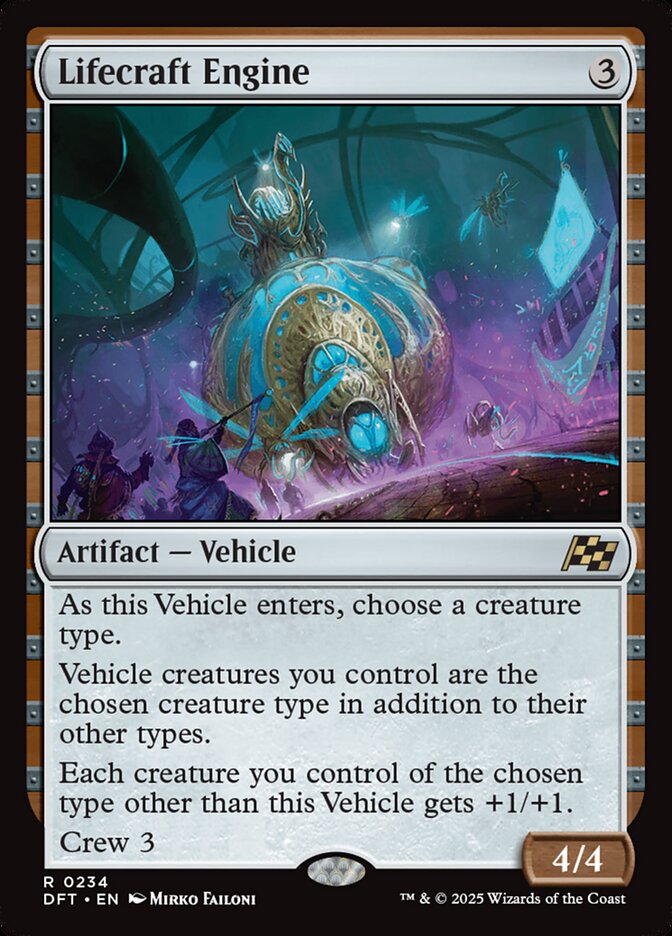 Viatura Mecanogênica / Lifecraft Engine - Magic: The Gathering - MoxLand
