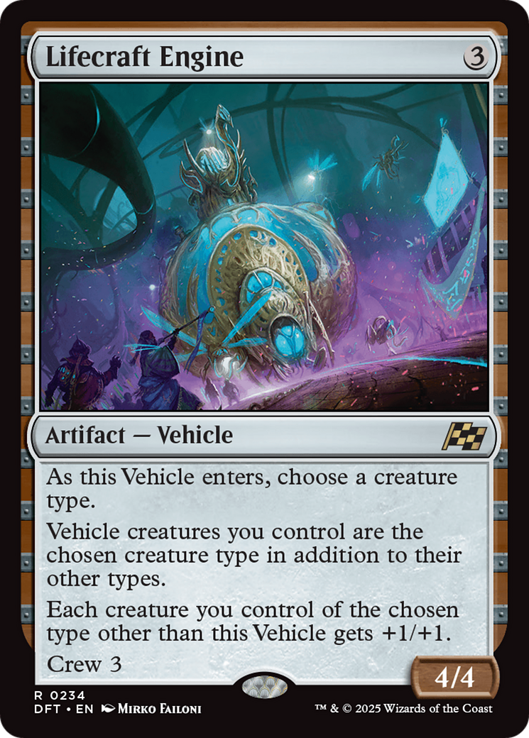 Viatura Mecanogênica / Lifecraft Engine - Magic: The Gathering - MoxLand