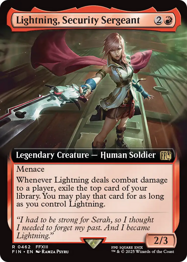 Lightning, Security Sergeant / Lightning, Security Sergeant - Magic: The Gathering - MoxLand