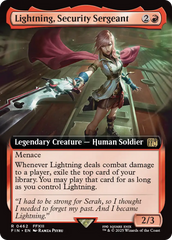 Lightning, Security Sergeant / Lightning, Security Sergeant - Magic: The Gathering - MoxLand