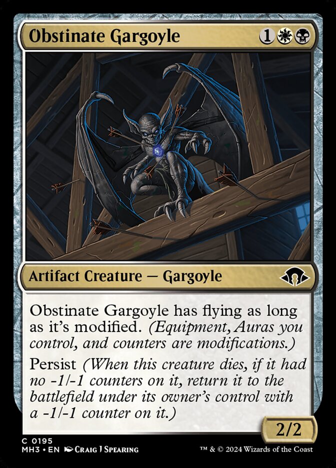 Gárgula Obstinada / Obstinate Gargoyle - Magic: The Gathering - MoxLand