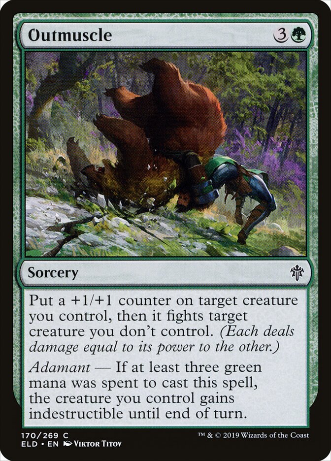 Superar em Força / Outmuscle - Magic: The Gathering - MoxLand