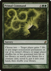 Comando Primário / Primal Command - Magic: The Gathering - MoxLand