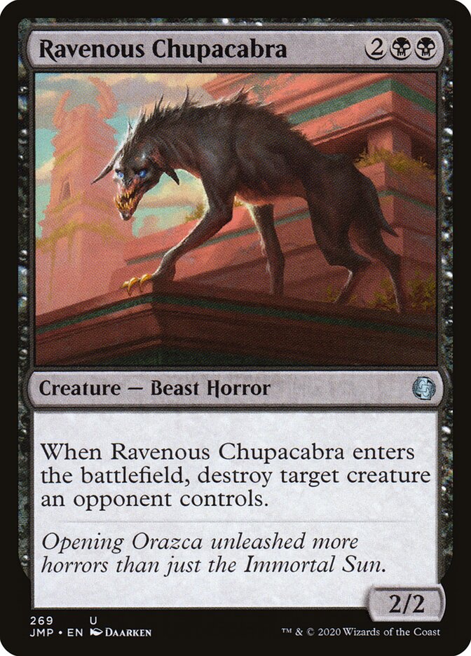Chupacabra Voraz / Ravenous Chupacabra - Magic: The Gathering - MoxLand
