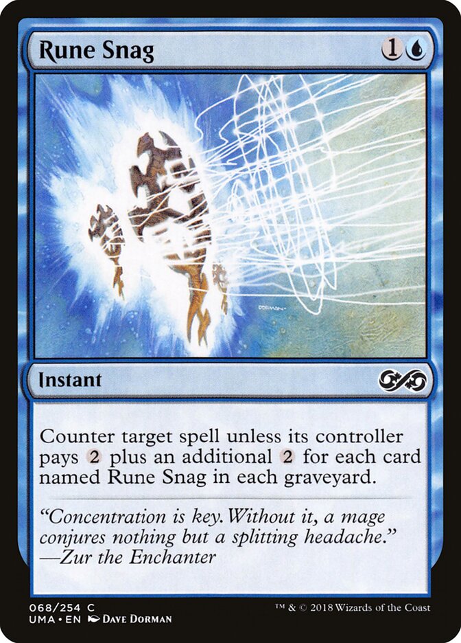 Runa Protuberante / Rune Snag - Magic: The Gathering - MoxLand