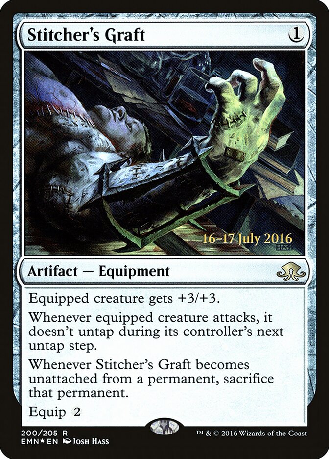 Enxerto do Suturador / Stitcher's Graft - Magic: The Gathering - MoxLand