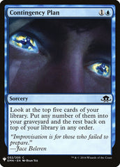Plano de Contingência / Contingency Plan - Magic: The Gathering - MoxLand