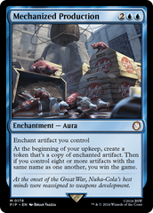 Produção Mecanizada / Mechanized Production - Magic: The Gathering - MoxLand