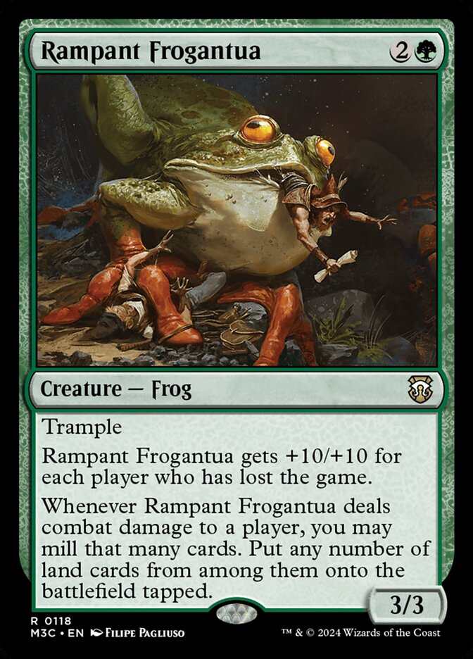 Rampant Frogantua - Magic: The Gathering - MoxLand