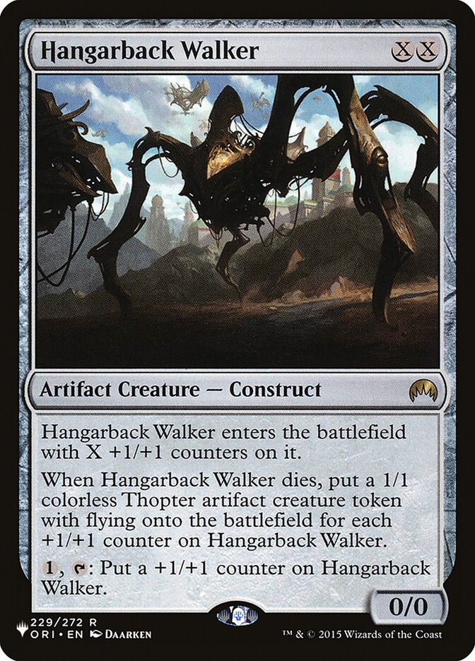 Caminhante Aeródromo / Hangarback Walker - Magic: The Gathering - MoxLand