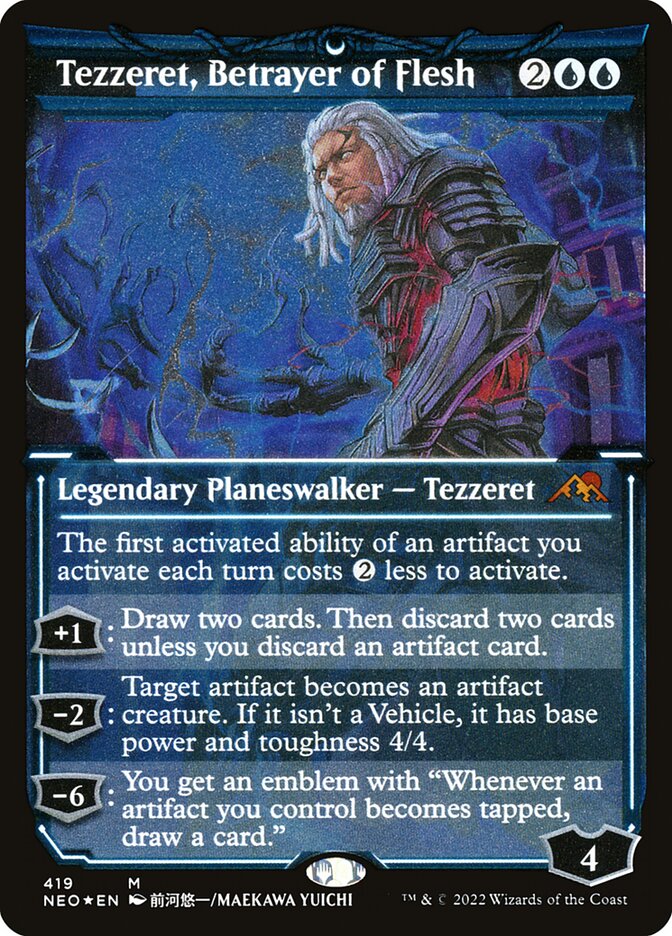 Tezzeret, Traidor da Carne / Tezzeret, Betrayer of Flesh - Magic: The Gathering - MoxLand