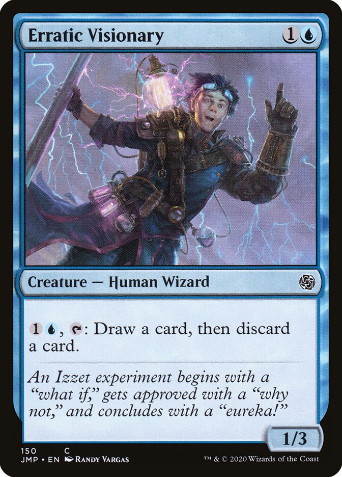Visionário Errático / Erratic Visionary - Magic: The Gathering - MoxLand