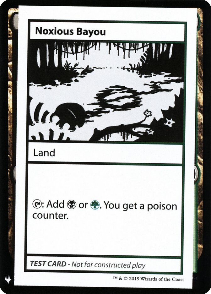 Noxious Bayou - Magic: The Gathering - MoxLand
