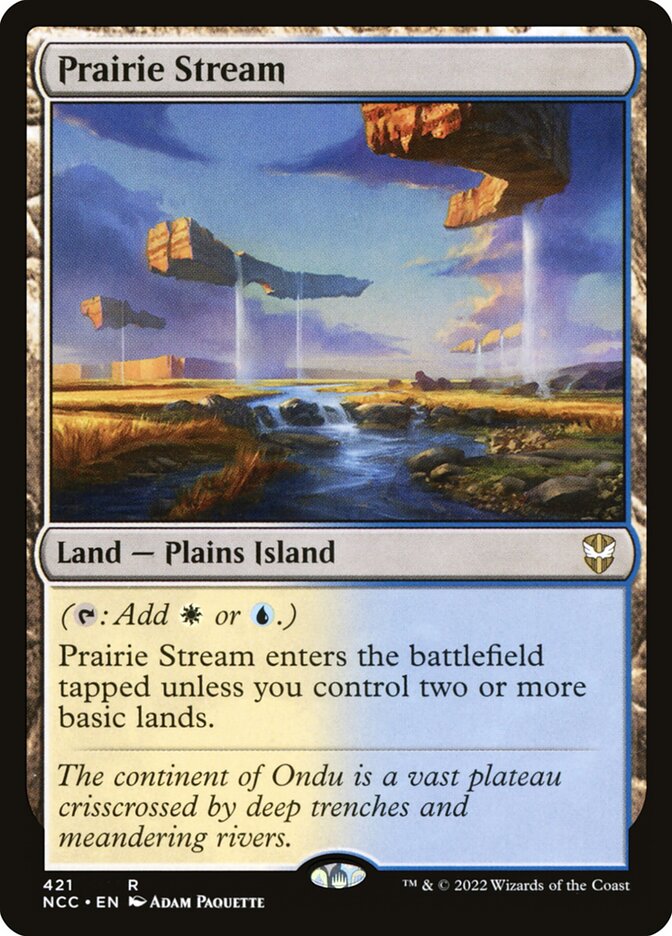 Riacho da Pradaria / Prairie Stream - Magic: The Gathering - MoxLand