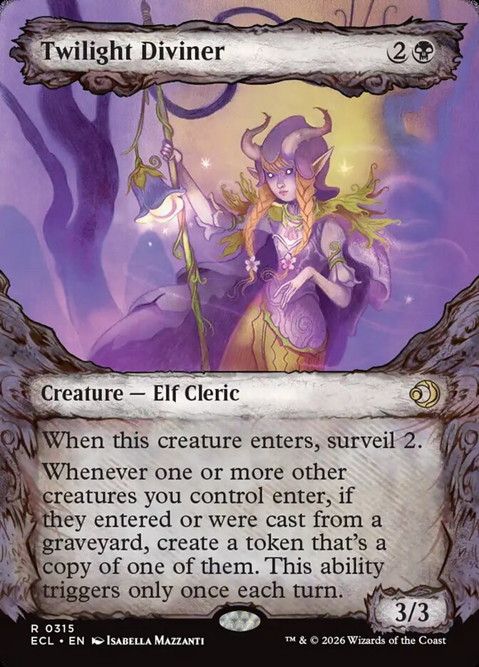 Adivinha do Crepúsculo / Twilight Diviner - Magic: The Gathering - MoxLand