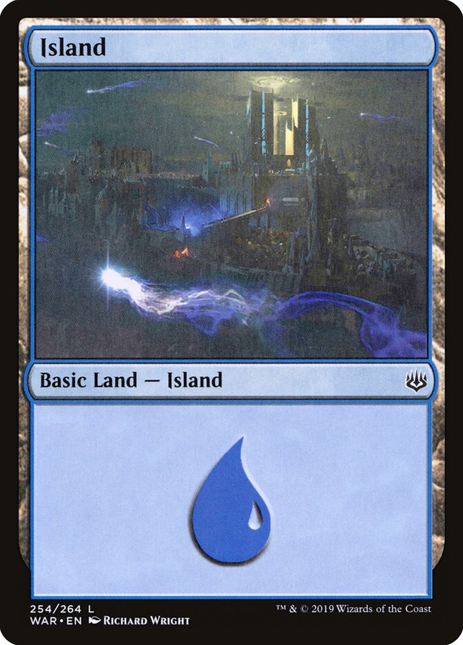 Ilha / Island - Magic: The Gathering - MoxLand