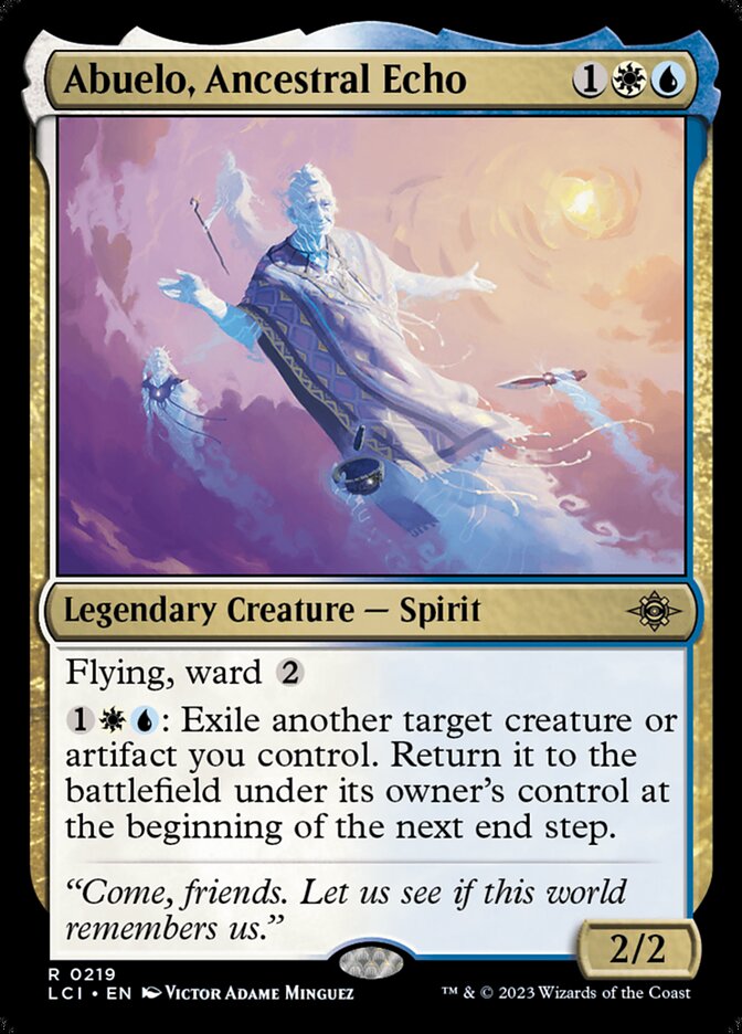Abuelo, Eco Ancestral / Abuelo, Ancestral Echo - Magic: The Gathering - MoxLand