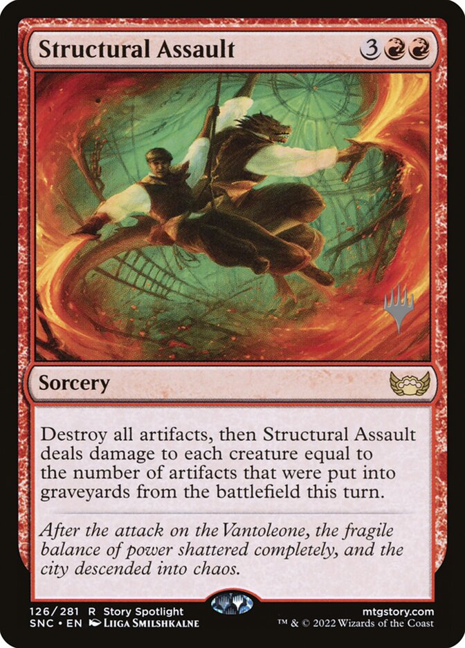 Assalto Estrutural / Structural Assault - Magic: The Gathering - MoxLand