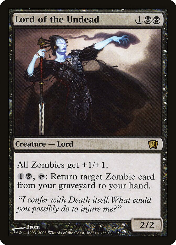Senhor dos Mortos-vivos / Lord of the Undead - Magic: The Gathering - MoxLand
