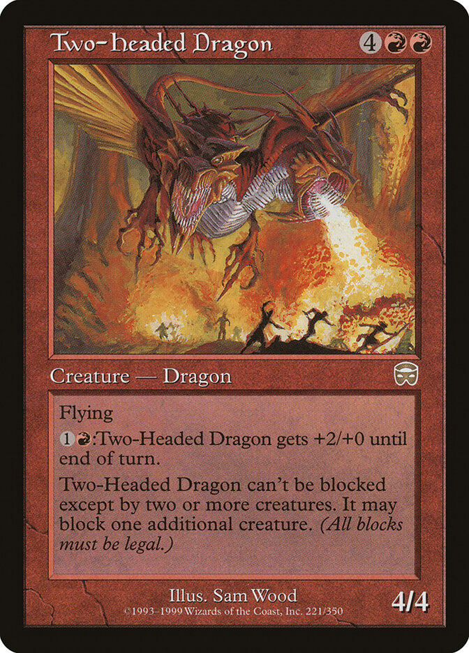 Dragão de Duas Cabeças / Two-Headed Dragon - Magic: The Gathering - MoxLand