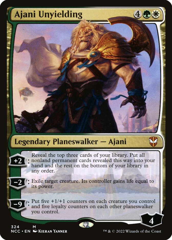 Ajani, o Inabalável / Ajani Unyielding - Magic: The Gathering - MoxLand