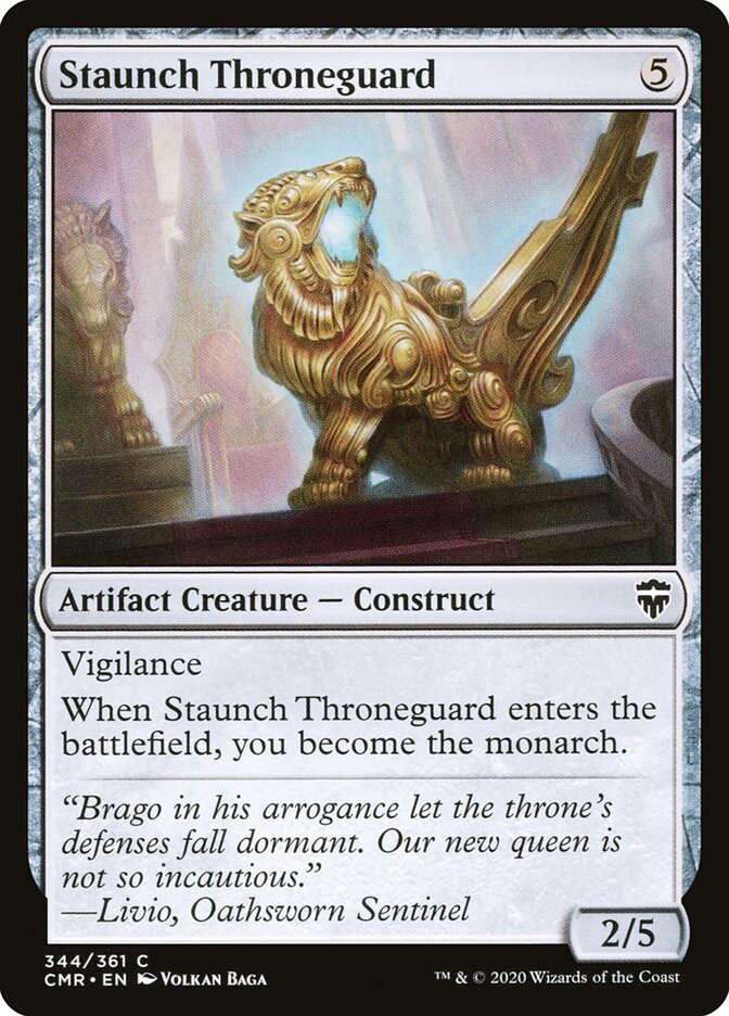 Guarda do Trono Inabalável / Staunch Throneguard - Magic: The Gathering - MoxLand