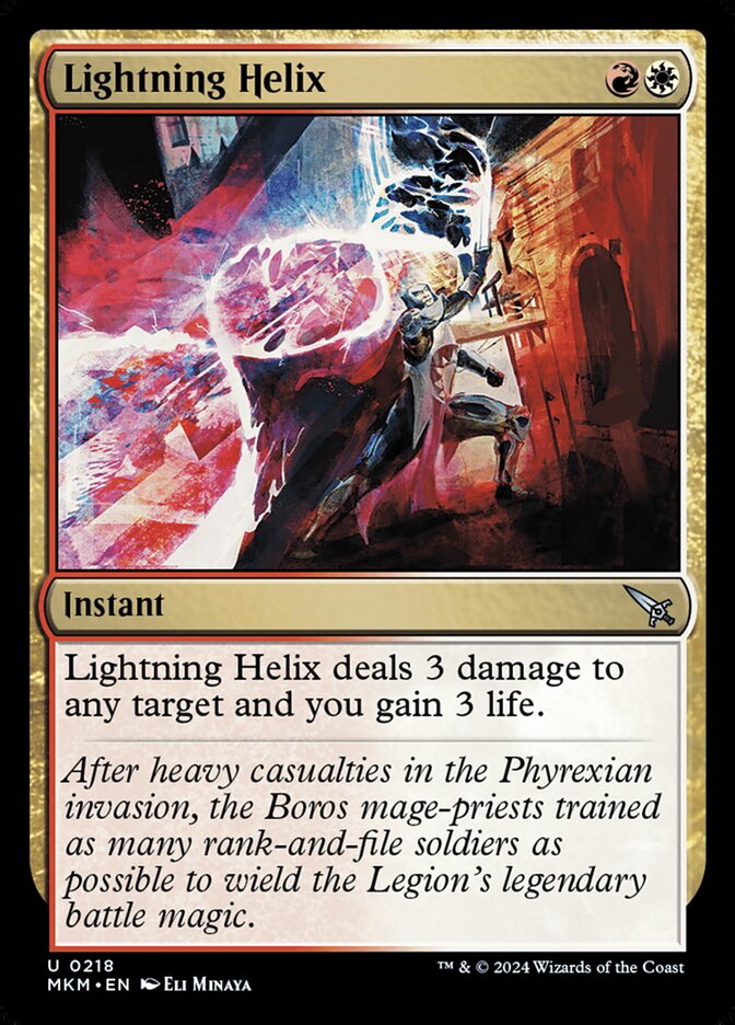 Hélice de Raios / Lightning Helix - Magic: The Gathering - MoxLand