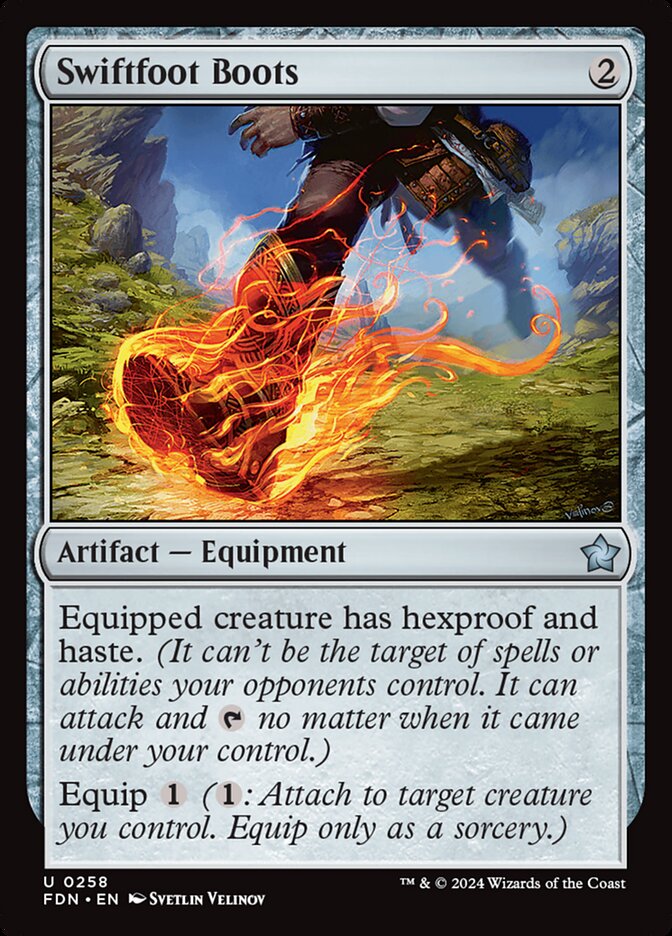 Botas Pé-ligeiro / Swiftfoot Boots - Magic: The Gathering - MoxLand