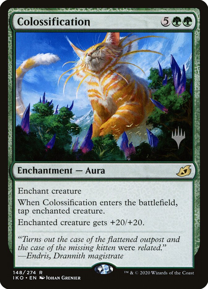 Colossificação / Colossification - Magic: The Gathering - MoxLand