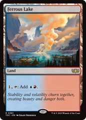 Ferrous Lake / Ferrous Lake - Magic: The Gathering - MoxLand