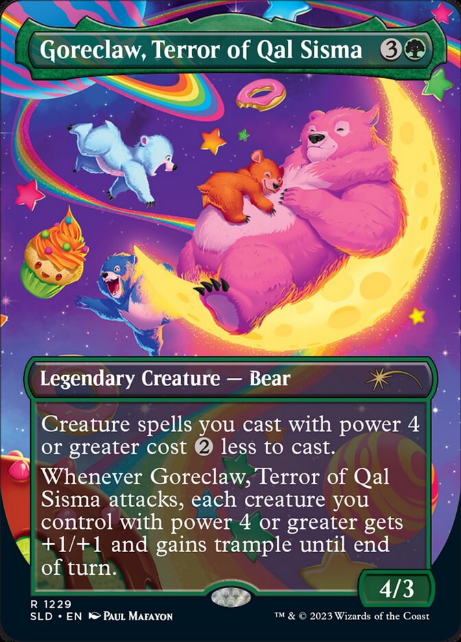 Garra Cruenta, Terror de Qal Sisma / Goreclaw, Terror of Qal Sisma - Magic: The Gathering - MoxLand
