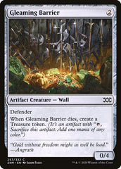 Barreira Reluzente / Gleaming Barrier - Magic: The Gathering - MoxLand