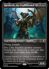 Razaketh do Sangue Hediondo / Razaketh, the Foulblooded - Magic: The Gathering - MoxLand