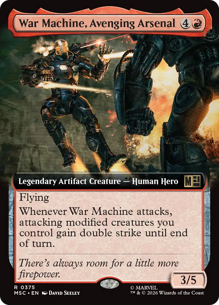 War Machine, Avenging Arsenal - Magic: The Gathering - MoxLand