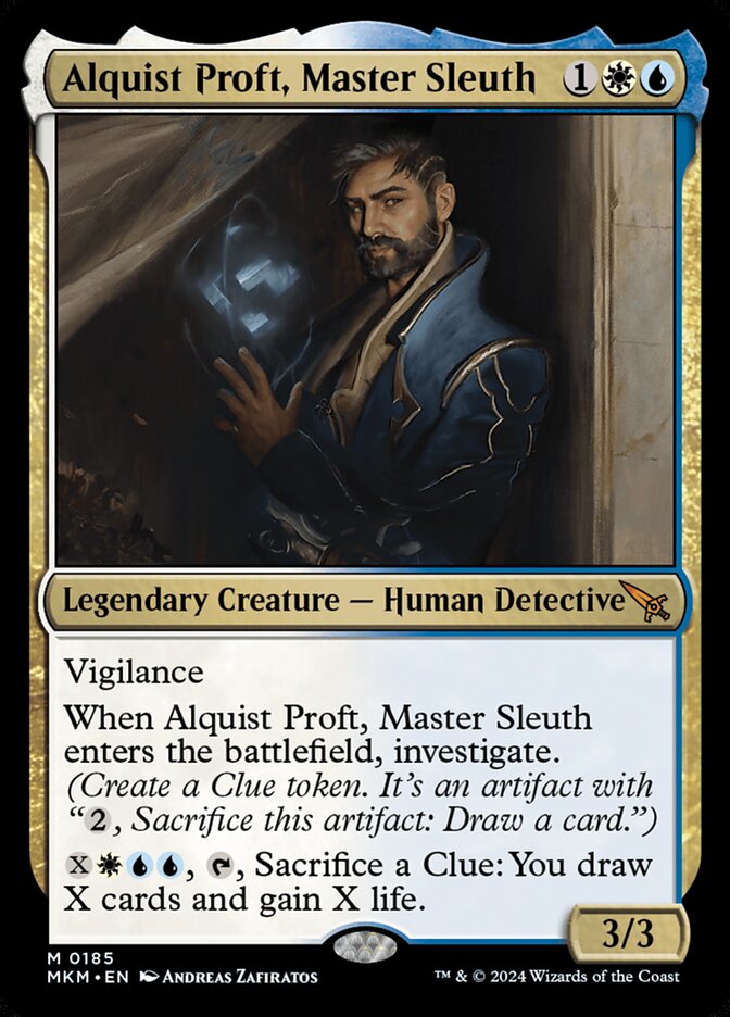 Alquist Proft, Investigador Mestre / Alquist Proft, Master Sleuth - Magic: The Gathering - MoxLand