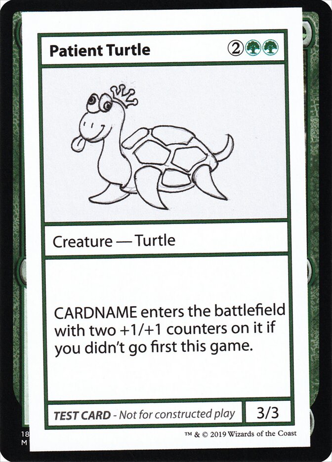 Patient Turtle - Magic: The Gathering - MoxLand