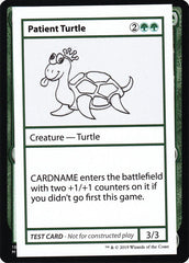 Patient Turtle - Magic: The Gathering - MoxLand