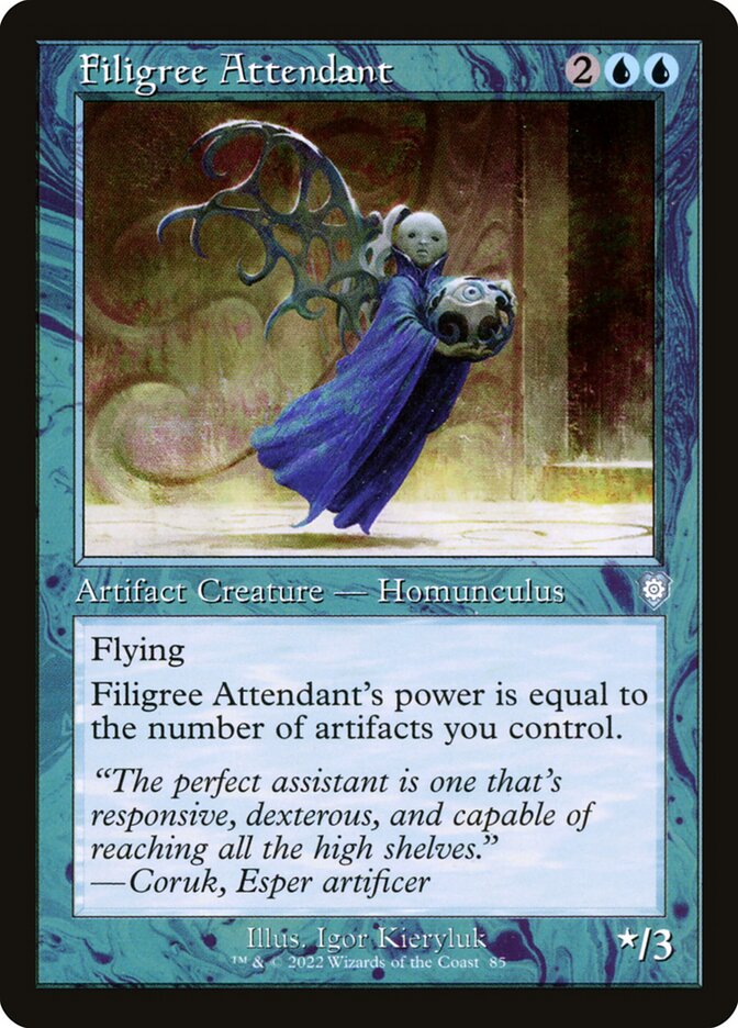 Assistente Filigranado / Filigree Attendant - Magic: The Gathering - MoxLand